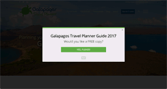 Desktop Screenshot of galapagostravelplanner.com
